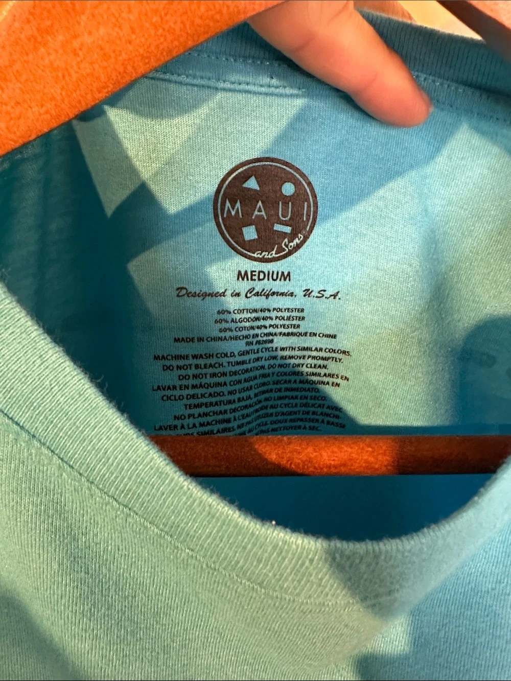 VTG Maui & Son’s Shark Short Sleeve Crewneck T-Shirt